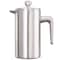 Service Ideas Coffee Press, 12 oz., Double wall Stainless Steel, Brushed PDWSA350BS - alternate 1